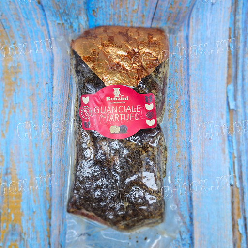 Guanciale al tartufo Renzini (Рензини Гуанчале с трюфелем свиные щеки сало без глютена)