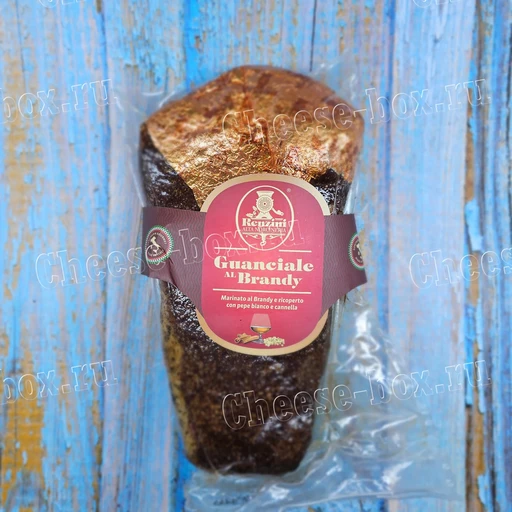 Guanciale al brandy Renzini (Рензини Гуанчале с бренди свиные щеки сало без глютена)