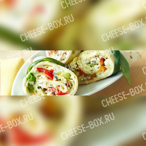 Сырный рулет с Баварией блю (Cheese roll with Bavaria blu)