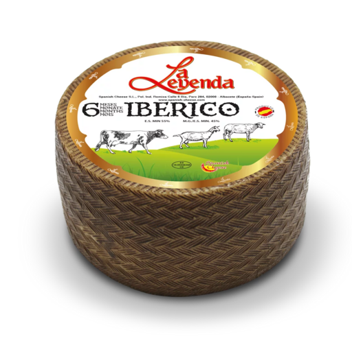 Полутвёрдый сыр Queso Iberico Curado 6 Meses Manchego (Манчего Иберико Курадо 6 месяцев)