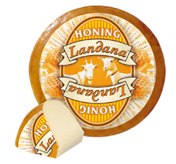 Полутвёрдый Сыр Landana Goat Cheese Honey (Ландана Коза мёд)