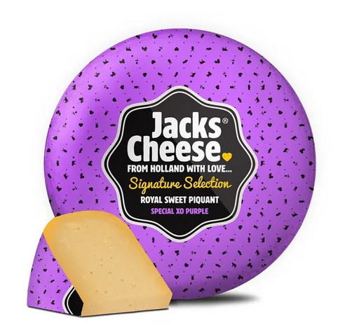 Твёрдый сыр Jacks Signature XO Purple sweet (Джекс фирменный, сладковатый и пикантный)