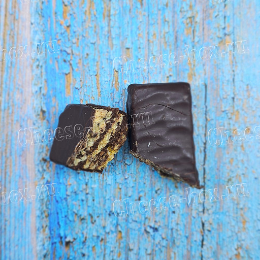 LAURENCE Dark Chocolate Wafer (Шоколадные конфеты Вафер с темным шоколадом вафли Премиальное качество 1шт≈ 34гр.)