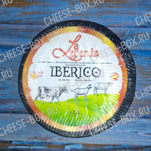 Полутвёрдый сыр Semi Cured Iberico Cheese Manchego 1mesi (Манчего Иберико Семи Курадо 1 месяц)