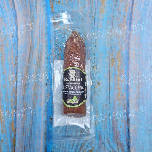 Salame con granella di pistacchio Renzini (Салями с фисташками Рензини)