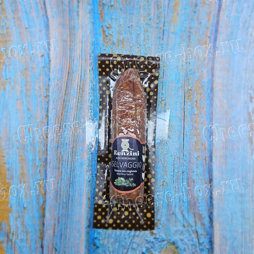 Salame con cinghiale Renzini (Салями из кабана с можжевельником и лавровым листом Рензини)