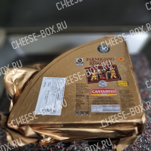 Твёрдый Сыр Пармиджано Реджано 30 месяцев Кантарелли (Parmigiano Reggiano 30 mesi Cantarelli) пармезан 4,5кг