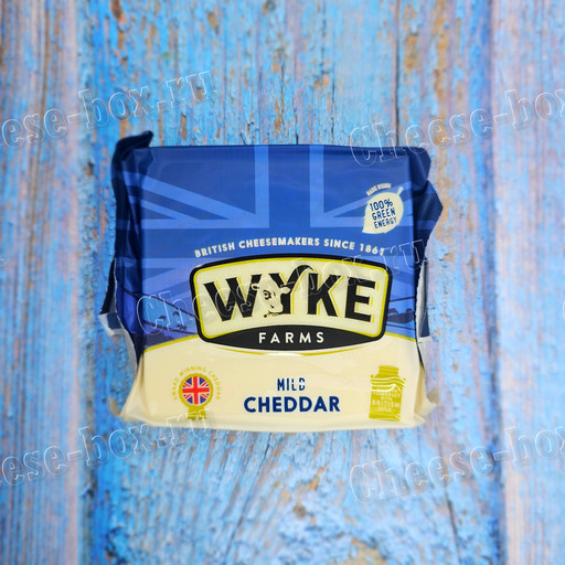 Твёрдый сыр Wyke Farms, Cheddar Mild (Вайк Фарм Чеддер Милд) 200гр