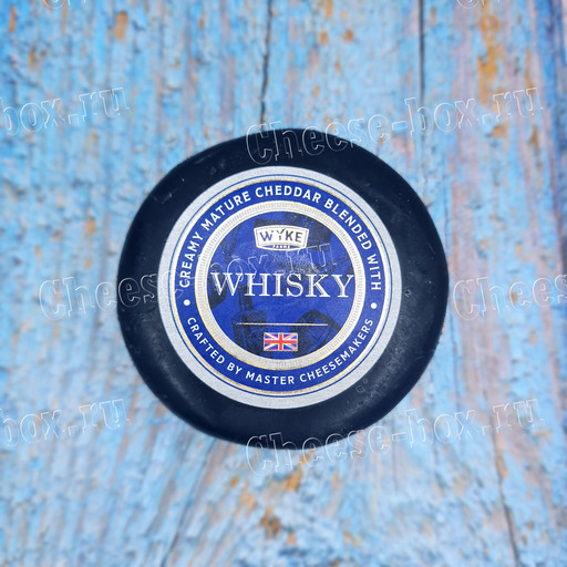 Wyke Farms Creamy Mature Cheddar Blended with Whisky (Твёрдый сыр Вайк Фармс Сливочный зрелый Чеддер с виски 100гр)