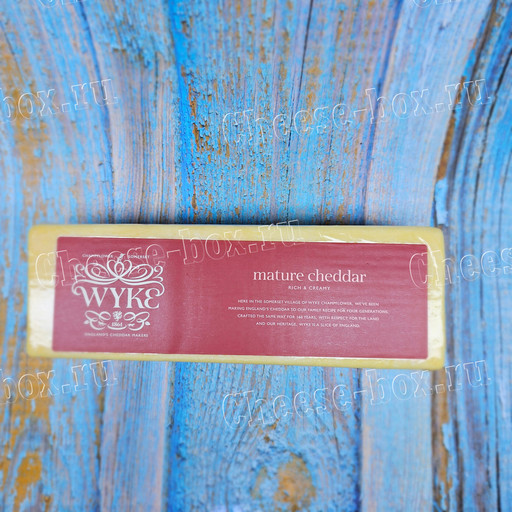 Wyke Farms Mature Cheddar (Твёрдый сыр Вайк Фармс зрелый Чеддер сыр красный)