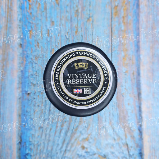 Wyke Farms Vintage Reserve Cheddar (Твёрдый сыр Вайк Фармс Винтажный Резерв Чеддер сыр чёрный 200гр)