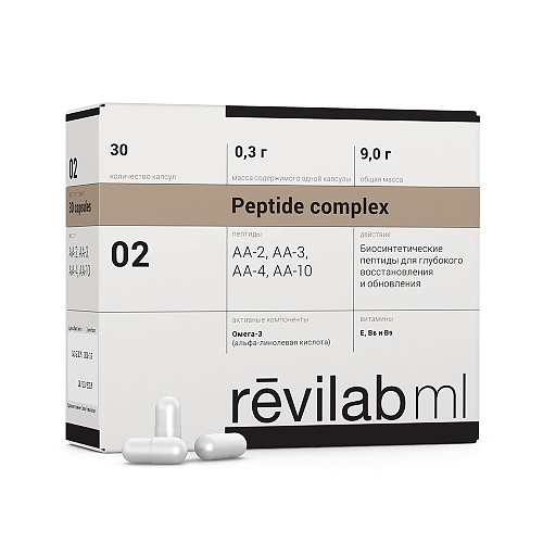 Revilab ML 02, пептиды системы кроветворения, химио-радиопротектор Revilab ML 02, пептиды системы кроветворения, химио-радиопротектор