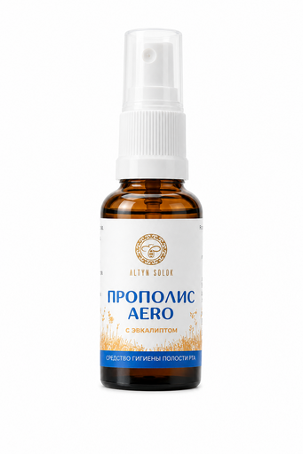 Спрей для горла PROPOLIS AERO с прополисом и эвкалиптом, 30 мл