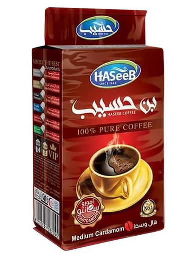 Кофе молотый с кардамоном Medium Cardamom 200 г, Haseeb, Сирия