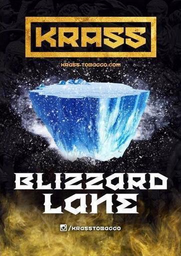 Табак Krass Yellow - Blizzard Lane (Холод), 100 гр.