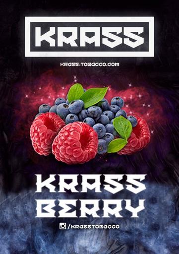 Табак Krass Black - Berry (Черника, Малина), 100 гр.