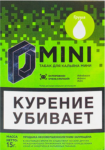 Табак D Mini - Груша, 15 гр