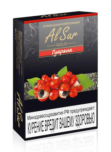 Бестабачная смесь Al Sur - Гуарана, 50 гр.