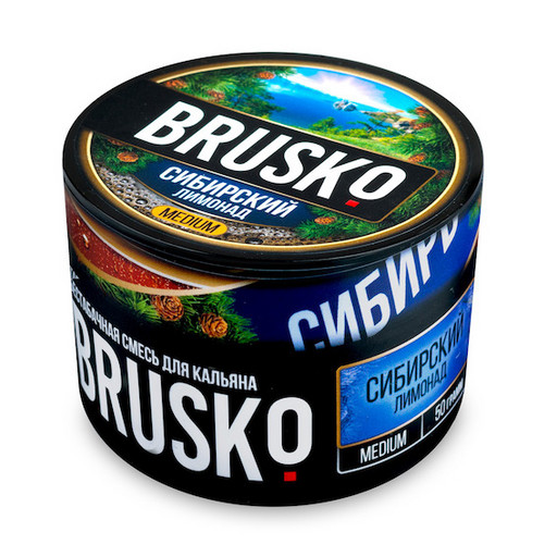 Бестабачная смесь Brusko - Сибирский лимонад, 50 гр.