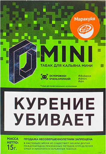 Табак D Mini - Маракуйя, 15 гр.