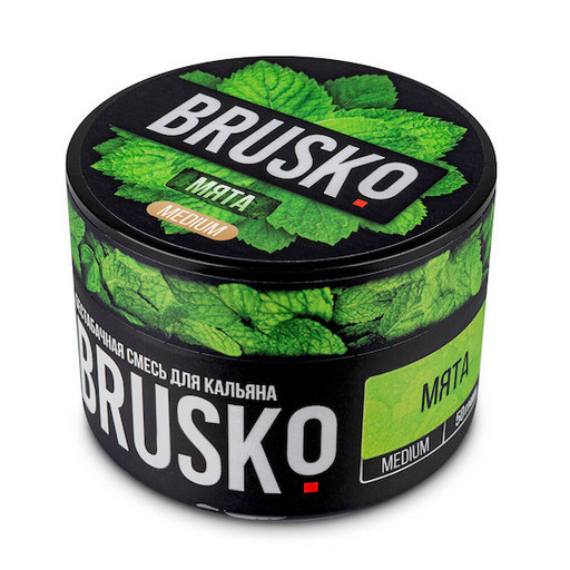 Бестабачная смесь Brusko - Мята, 50 гр.
