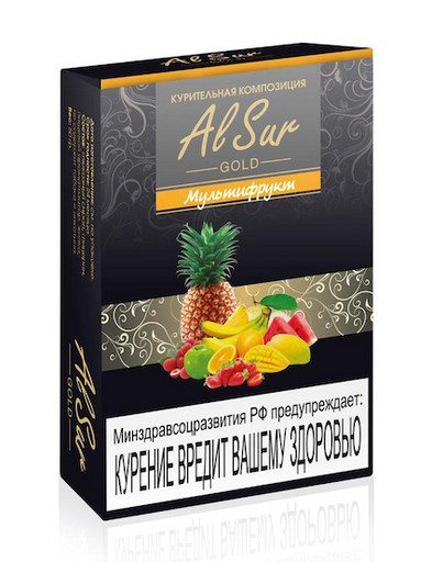 Бестабачная смесь Al Sur - Мультифрукт, 50 гр.