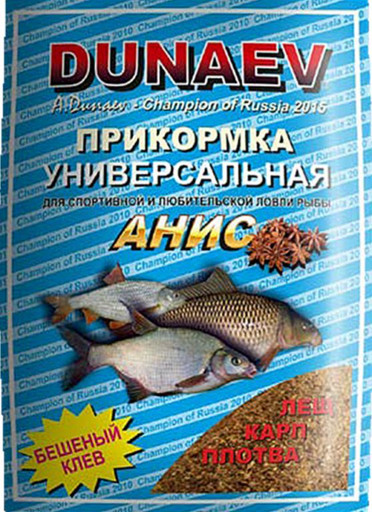 Прикормка DUNAEV КЛАССИКА ЛЕЩ-КАРП-ПЛОТВА АНИС 0.9кг