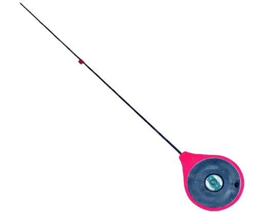 Удочка зимняя балалайка Bravo Fishing STFZ D37 розовая