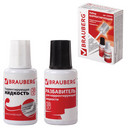 Корректирующая жидкость во флаконе с кисточкой или губкой