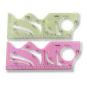 Трафареты с буквами и цифрами