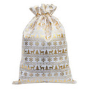 Мешочки подарочные новогодние