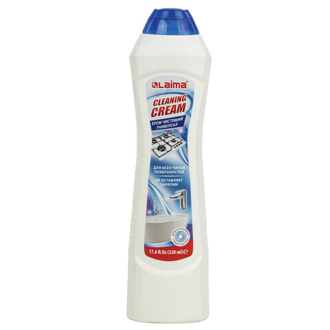 Чистящее средство универсальное крем 520 мл, LAIMA PROFESSIONAL "White fresh" (аналог Cif), 608659