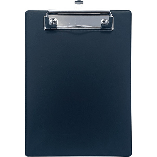 Планшет с зажимом А5, картон 2,5 мм, PP, черный, deVENTE