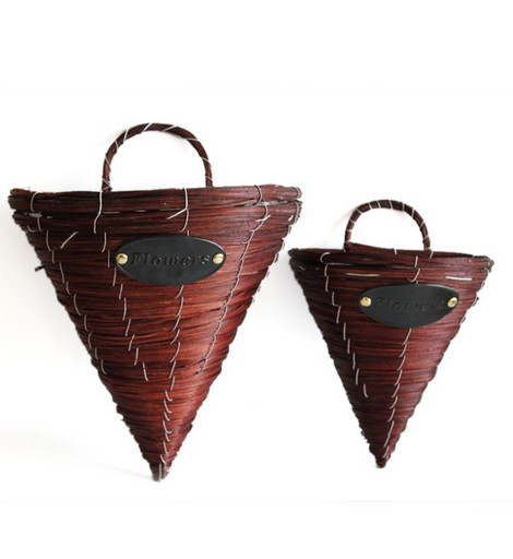 000420-56 Набор корзин 1/2 конус 26*18*30 см для цветов 1/12