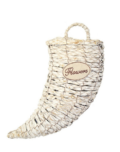 000420-62 Корзина настенная 17*8*40 см "Эксклюзив" для цветов 1/36