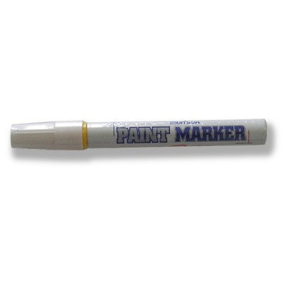 Маркер-краска 4,0 мм, желтый MunHwa PM-08, пулевидный ПУ