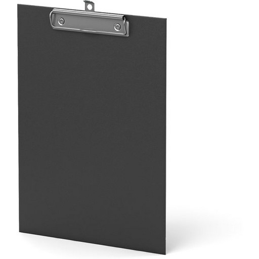 Планшет с зажимом ErichKrause Standard, А4, картон/бумвинил, европодвес, черный