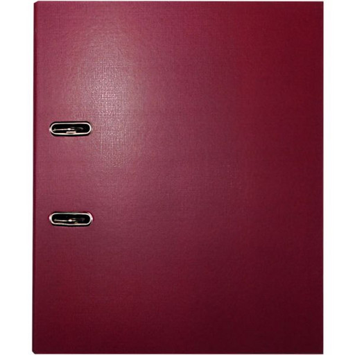 Папка–регистратор с арочным механизмом Expert Complete Classic  А4, 75 мм, т/карман, PVC, вишневый