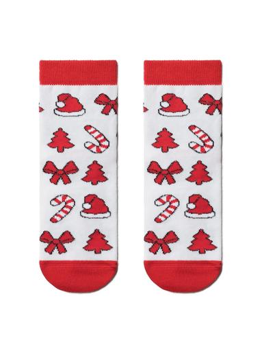 CONTE-KIDS Носки детские (люрекс, новогодние)20-22