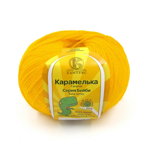 Карамелька 104 100%акрил 50г/175м