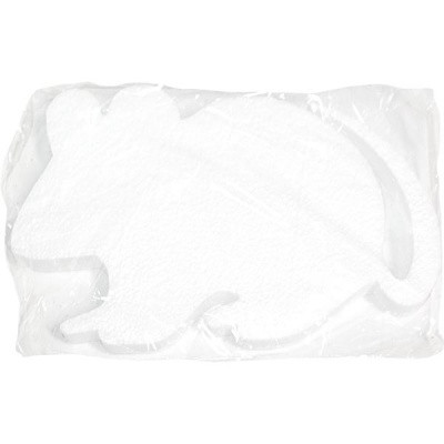 Заготовка для декорирования "Мышка", пенополистирол, 22*13*2 см (1 шт.)