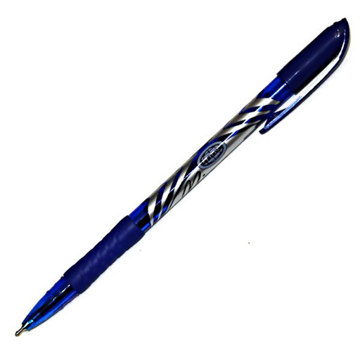 Ручка шариковая 0,7 мм синяя Centrum Nice, масляная основа, резиновый грип