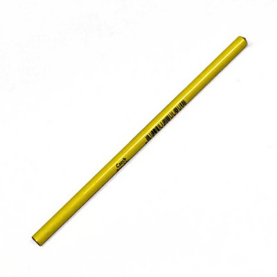 Карандаш маркировочный универсальный KOH-I-NOOR, желтый, 4.3 мм, деревянный, круглый, незаточенный