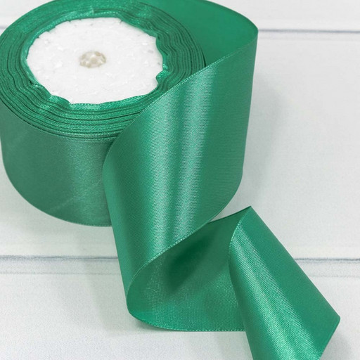 562-50/54 Лента атласная (сатин) 1/4 5 см*25 ярдов мятный 1/160