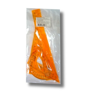 Инструменты чертежные 4 предм.: лин. 20, угол. 45°/9 и 30°/13, трансп. 10, СТАММ Neon Crystal (прозрачные) Инструменты чертежные 4 предм.: лин. 20, угол. 45°/9 и 30°/13, трансп. 10, СТАММ Neon Crystal (прозрачные)