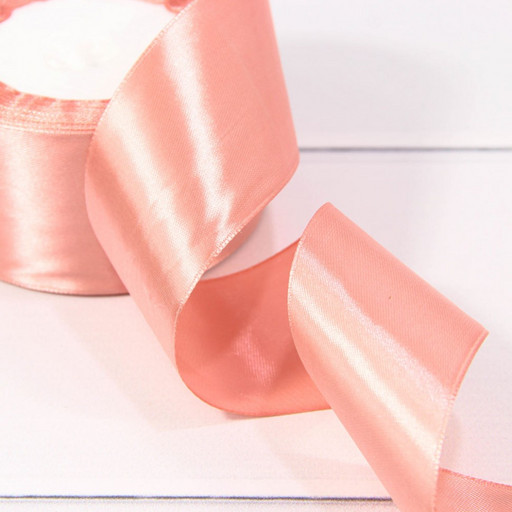 562-50/135 Лента атласная (сатин) 5 см*25 ярдов пыльно-розовый 1/4 1/160