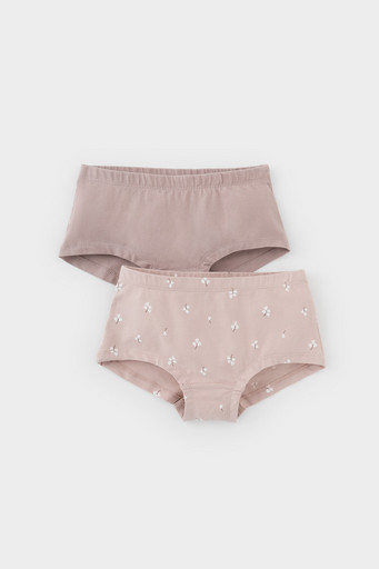 Трусы/ уп латте, бежевый, ландыши