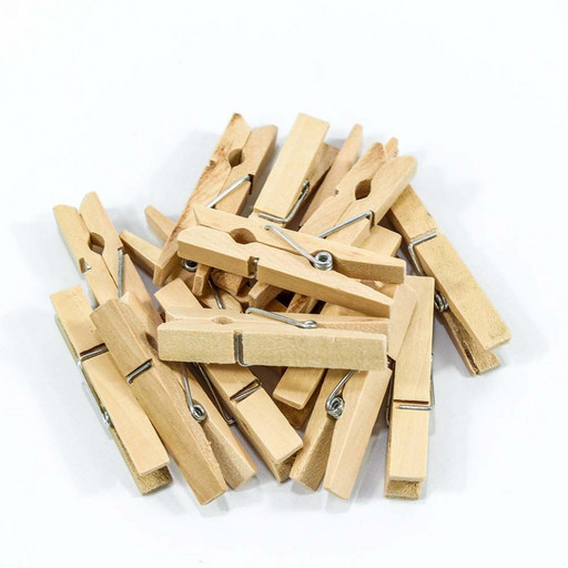 260020 Декоративные прищепки 4,5*1*0,7 см(100 шт) 1/96