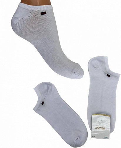 Женские белые короткие носки