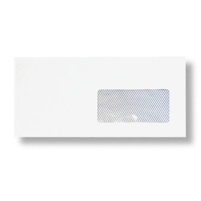 Конверт DL 110*220 мм Strip/ Белый, правое нижнее окно OfficePost